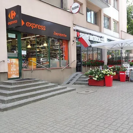 Apartmán Saska Kepa Zwyciezcow Varšava